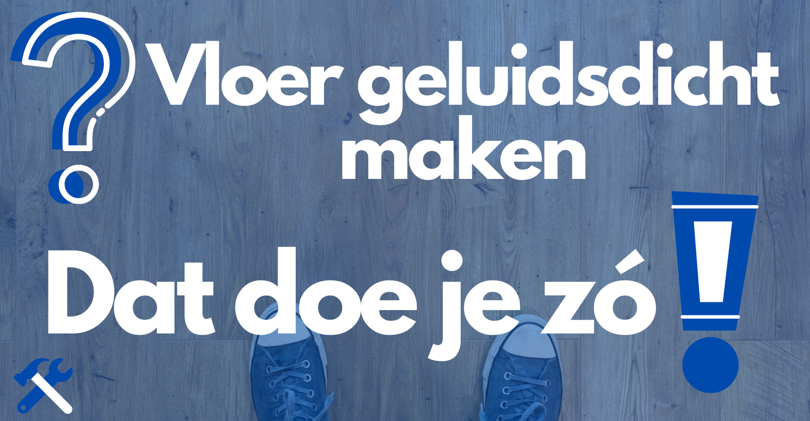 vloer geluidsdicht maken