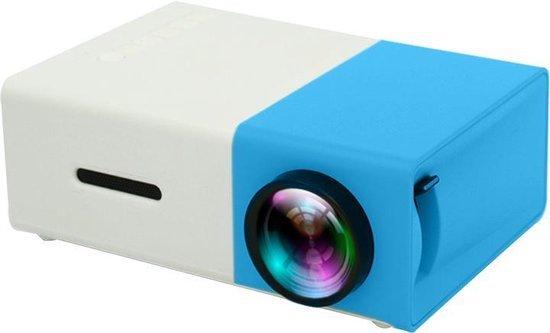 foto van een Handige mini beamer voor 5 Volt en 12 Volt