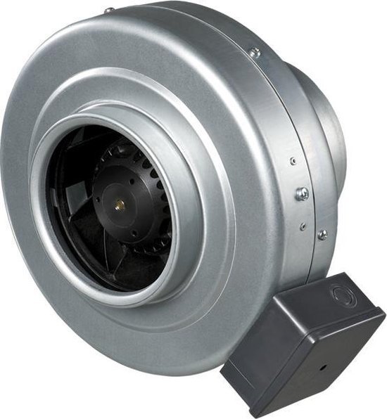 foto van een Stalen buisventilator 125 mm