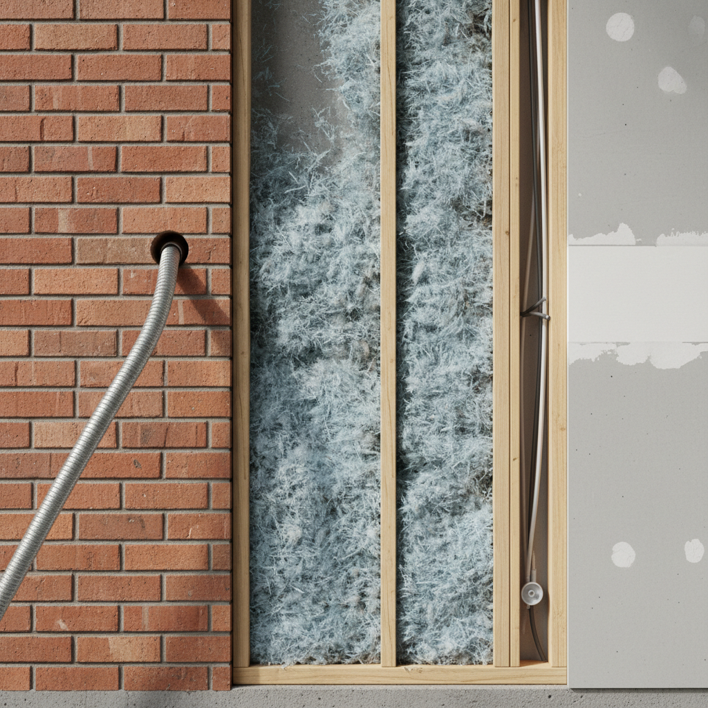 Spouwmuur isoleren tegen geluid