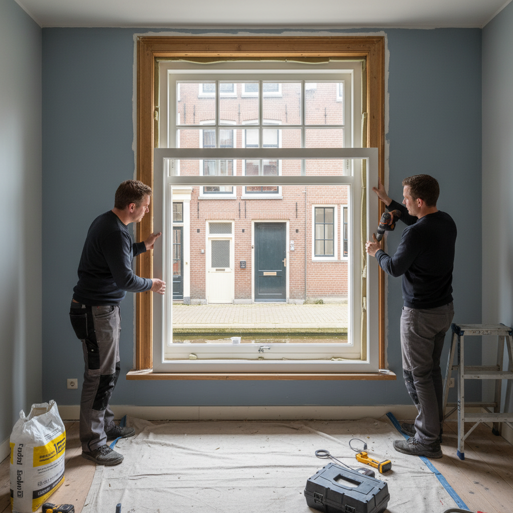 Geluidswerend voorzetraam